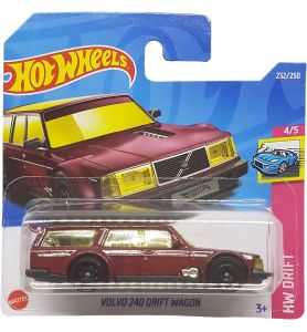 Hot Wheels - Volvo 240 Drift Wagon - HW Drift 4/5 - HCT20 - Short Card -...