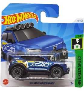 Hot Wheels - Volvo XC40 Recharge - HW Green Speed 2/10 - HTB79 - Tarjeta...