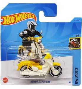 Hot Wheels - Honda Super Cub - HW Moto 3/5 - HKK32 - Short Card - Moto -...
