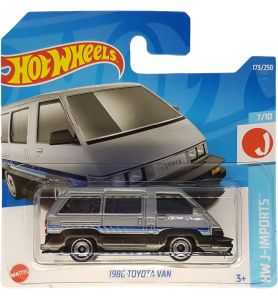 Hot Wheels - 1986 Toyota Van - HW J-Imports 7/10 - HCX37 - Short Card - Gris...