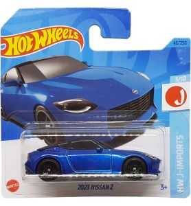 Hot Wheels - 2023 Nissan Z - HW J-Imports 3/10 - HKJ11 - Tarjeta corta - azul...