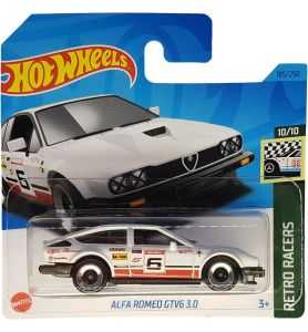 Hot Wheels - Alfa Romeo GTV6 3.0 - Retro Racers 10/10 - HKJ83 - Short Card -...