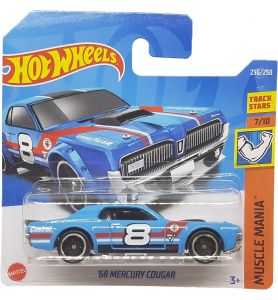 Hot Wheels - ´68 Mercury Cougar - Muscle Mania 7/10 - HCV59 - Short Card -...