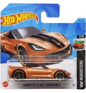 Hot Wheels - Corvette C7 Z06 Convertible - HW Roadsters 4/10 - HKK10 - Short...