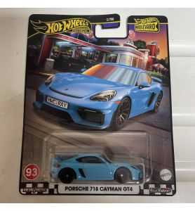 Hot Wheels Premium Boulevard Porsche 718 cayman GT4