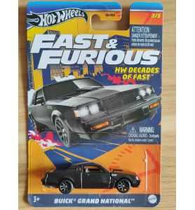 Hot Wheels Fast & Furious Decades of Fast Series Buick Grand National 3/5