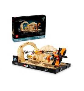 Lego Star Wars 75380 Diorama: Carrera de Vainas de Mos Espa