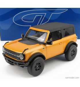 GT Spirit Ford Bronco Wildtrak 2021, Cyber Orange Metallic US044 escala 1/18