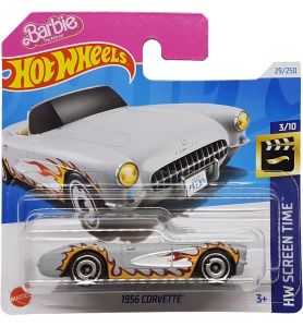 Hot Wheels - 1956 Corvette - HW Screen Time 3/10 - HTB37 - Short Card -...