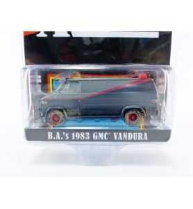 Greenlight 1983 GMC Vandura Cargo "Van The A-Team. Equipo-A" Sucia 1:64