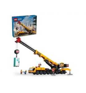 Lego City 60409 Grúa de Obra Móvil Amarilla