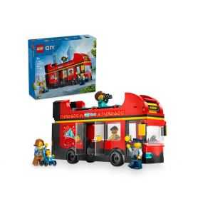 Lego City 60407 Autobús Turístico Rojo de Dos Plantas