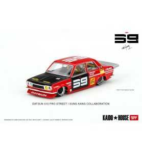 Mini GT 003 Datsun Pro Street SK510 Rojo 510 Kaido House