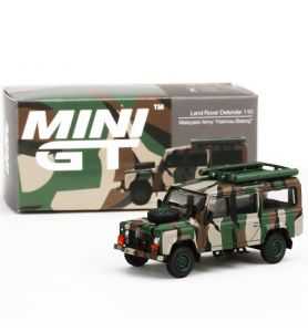 MINI GT Land Rover Defender 110 Malaysian Army 1/64