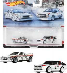 Hot Wheels Premium Pack Duo Lancia Rally 037 - '84 Audi Sport Quattro - Pack 2