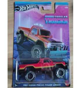 Hot Wheels Tubular Trucks 1980 Dodge Macho Power Wagon 1/5