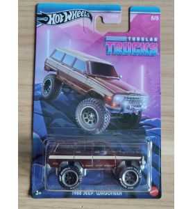 Hot Wheels Tubular Trucks 1988 Jeep Wagoneer  5/5