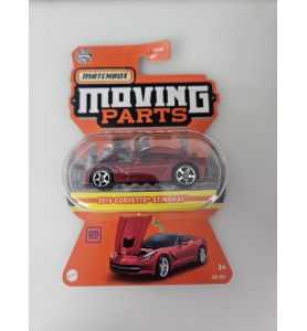 Matchbox Moving Parts 2016 Corvette Stingray Rojo 48/50