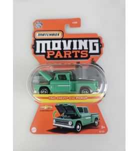 Matchbox Moving Parts 1963 Chevy C10 Pickup verde 8/20