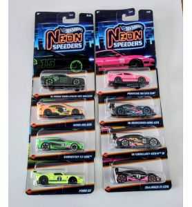 Hot wheels 2024 Neon Speeders Series 3 completa