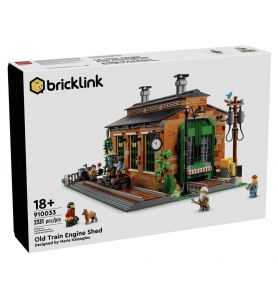 Lego Bricklink Desinger 910033 Old Train Engine Shed - Antiguo cobertizo para...