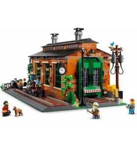 Lego Bricklink Desinger 910033 Old Train Engine Shed - Antiguo cobertizo para...