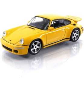 Mini GT Ruf CTR Aniversario Blossom Amarillo LHD Escala 1:64