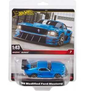 Hot Wheels Premium '69 Modified Ford Mustang 1/43  Número 7