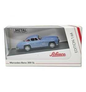Schuco Mercedes Benz 300 SL Azul Celeste 1/64