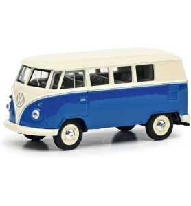 Schuco Volkswagen T1 Bus Beig Azul 1/64