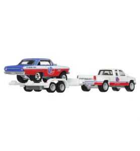 Hot Wheels Team Transport  '88 Chevy Silverado 3500 HW Rally Trailer
