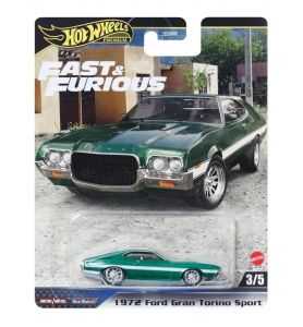 Hot Wheels Premium Fast & Furious 1972 Ford Gran Torino Sport