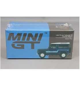 Mini GT Land Rover Defender 90 County Wagon – Stratos Blue
