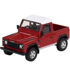 Mini GT Land Rover Defender 90 Pickup Masai Red RHD