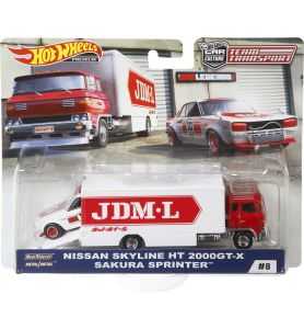 Hot Wheels Team Transport 8 Nissan Skyline HT 2000GT-X Sakura Sprinter