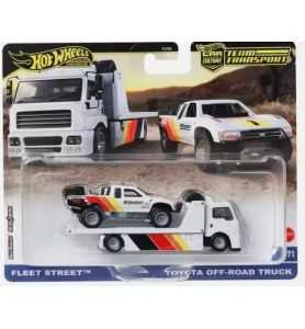 Hot Wheels Team Transport Toyota Off-Road Truck & Fleet Street  71