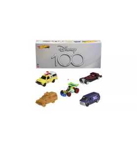 Hot Wheels Premium Disney 100 aniversario pack 5 coche