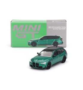 Mini GT BMW M3 Competition Touring Isle of Man Green Metallic