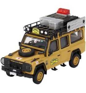 Mini GT Land Rover Defender 110 1989 Camel Trophy Amazon Team Japan RHD...