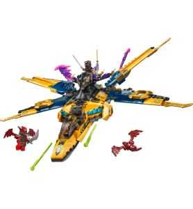 Lego Ninjago 71833 Super Jet de la Tormenta de Ras y Arin