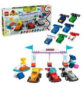 Lego Duplo 10445 Coches de Carreras y Pilotos del Equipo de F1®