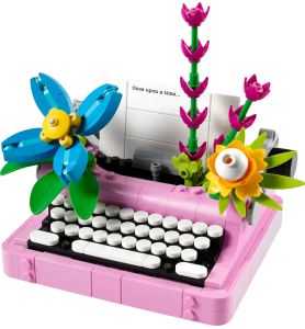 Lego Creator 3en1 31169 Máquina de Escribir con Flores