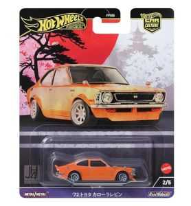 Hot Wheels Premium Japan Historics 4 '72 Toyota Corolla Levin 2/5
