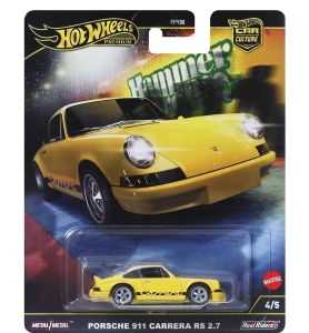 Hot Wheels Premium Hammer Drop Porsche 911 Carrera RS 2.7 4/5