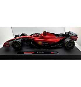 Bburago Carlos Sainz Jr. Ferrari SF-23 - 55 - fórmula 1 2023 1:18