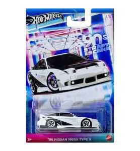 Hot Wheels Semi Premium ('90s Street Scene Series) '96 Nissan 180SX Type X 1/5