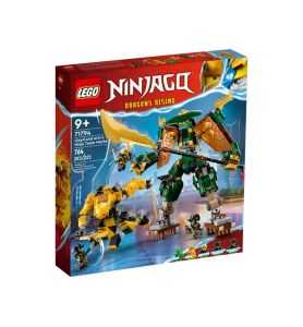 Lego Ninjago 71794 Mecas del Equipo Ninja de Lloyd y Arin