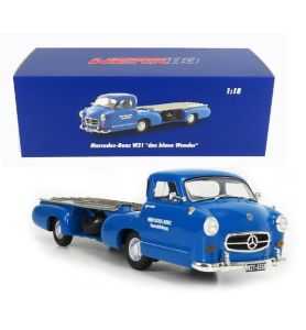 Werk83 Mercedes-Benz Renntransporter blaues Wunder 1/18