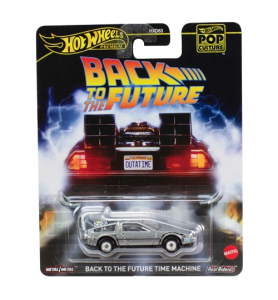 Hot Wheels Premium Pop Culture Back to the Future Time Machine