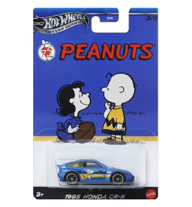 Hot Wheels Semi Premium Peanuts 75 Years Series 1985 Honda CR-X 2/5
